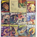 AMAZING STORIES/SCIENCE FICTION PULPS.