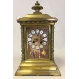 FRENCH BRASS CLOCK H DESPREZ.