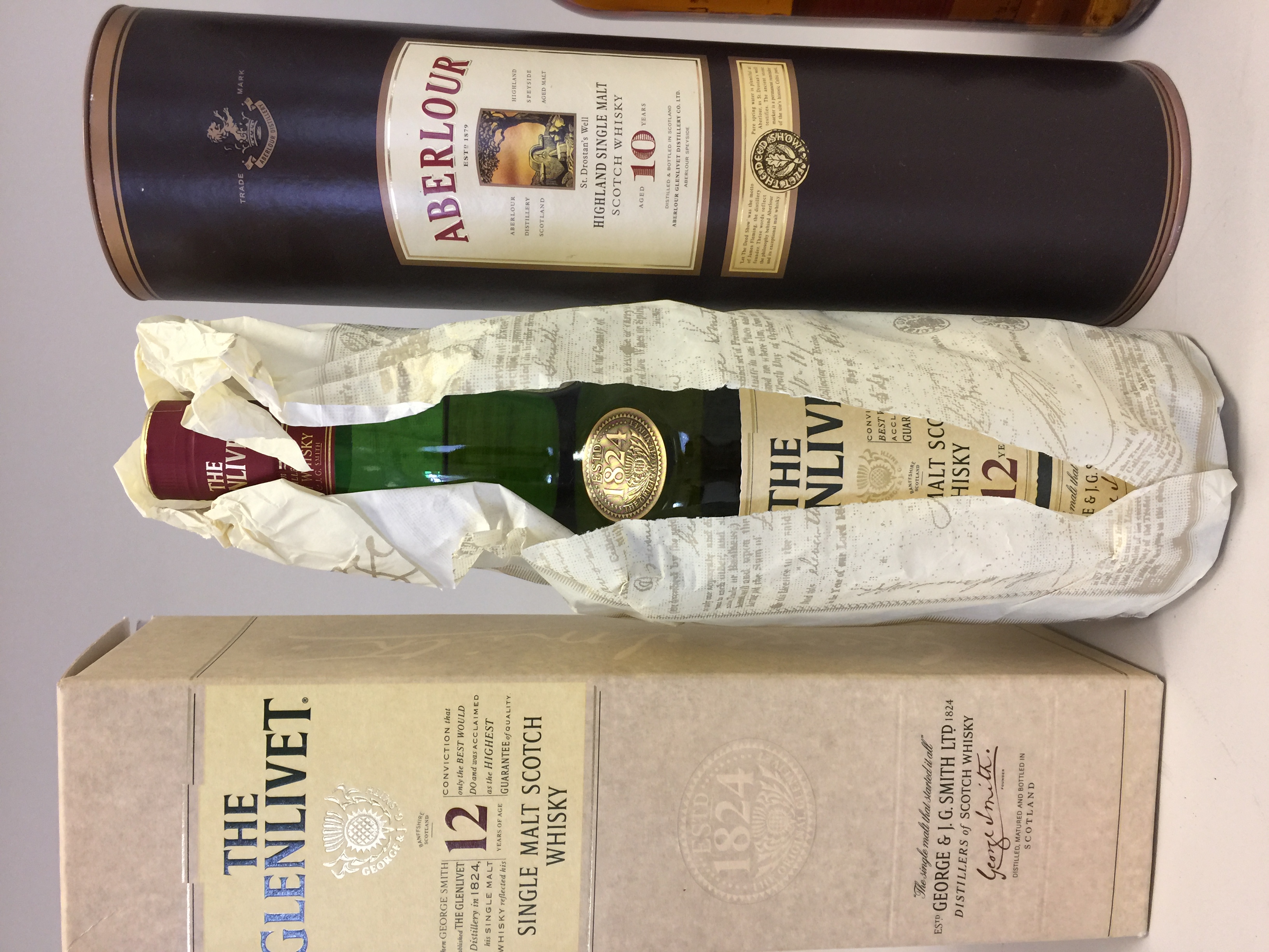 SINGLE MALTS - 4 boxed bottles of 70/75cl single malt whisky to include: Glen Moray 12 years old, - Image 2 of 2