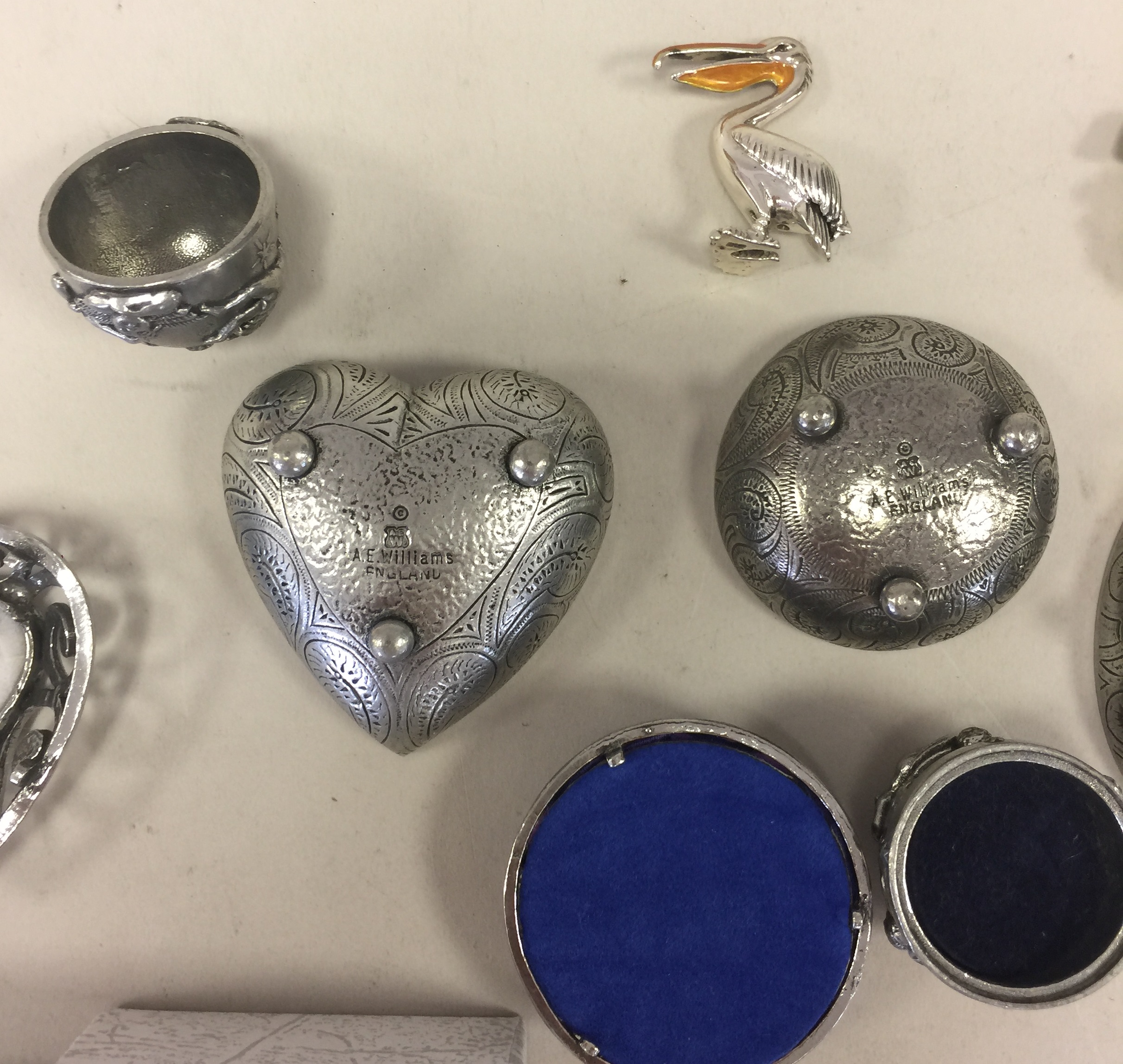 ASSORTED SILVER & PLATED PIECES. - Image 6 of 6