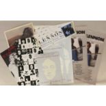 JOHN LENNON POSTERS AND PROMO DISPLAY. 1