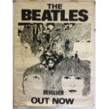 BEATLES REVOLVER POSTER. An original rol