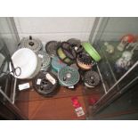 7 x Trout fishing reels and spare spools : Leeda Rimfly, Dragon fly, Roddy 32,