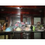 Shelf of decorative china : animal ornaments