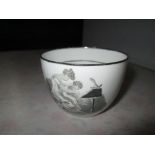 Early 19th century Newhall Buck print tea cup