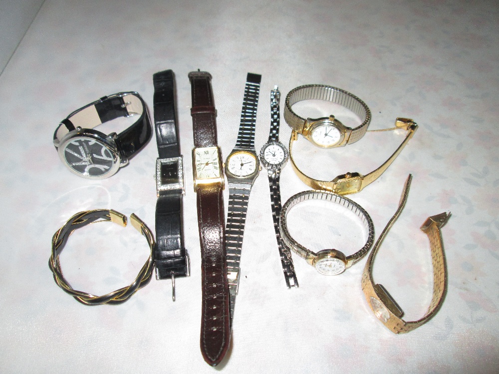 Assorted costume watches : Sekonda, Montine, Gossip, Accurist, Limit, Le Chat,