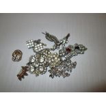 Costume jewellery : Brooches