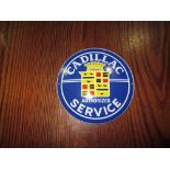 Vintage style enamel sign : Cadillac (automobilia interest)