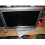 DVD player and Toshiba flatscreen television with remote
