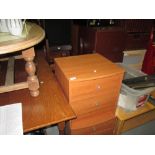 2 x pairs of modern bedside chests & 2 x chairs