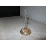 Silver hat pin stand