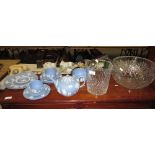 Wedgwood jasperware part tea ware,