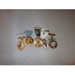 5 x Masonic jewels / medals