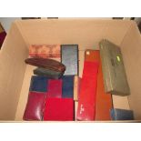 Box of assorted jewellery boxes