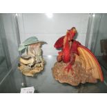 Enchantica and Enchanted Lands Dragon ornaments