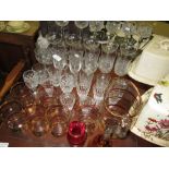 Cut and other glassware