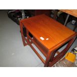 Retro Astro style nest of three teak tables