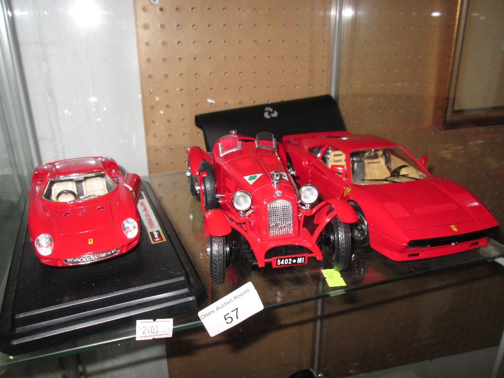 3 x collectors die cast toy cars : Burago,