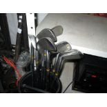 Spark guard & golf clubs