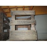 Vintage wooden advertising crate : Whiteways cider (west country interest)