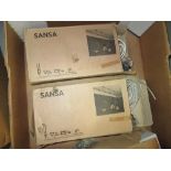 3 x boxed Ikea Sansa lights