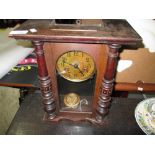 Edwardian mantle clock