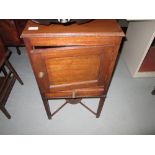 Early 20th century mahogany bedside cupboard