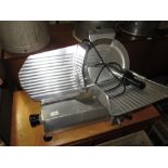 Industrial electric meat slicer