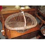 Vintage wicker basket