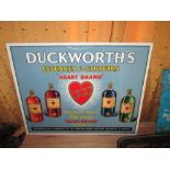 Vintage advertising print on card : Duckworth's Essences & Colours