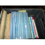 Box of Devon Archaeological Society books and other Devon themes