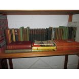 6 x shelves of books : Encyclopedia Britannica, Tales from the Outposts, ABC of Gardening,
