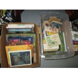 2 x boxes of books : Art themed