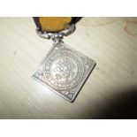 Army Temperance Association India medal with ribbon