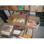 6 x boxes of books : reference material included