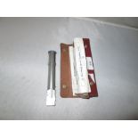 Vintage refractometer in leather pouch