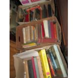 6 x boxes of books : Kelly's Handbook, Ward Locks England, Art books etc.