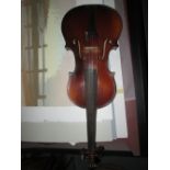 Vintage Stradivarius copy violin in case