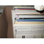 2 x boxes of various records : easy listening & classical