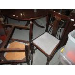 2 x dining chairs