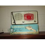 Vintage Philips radio & hairdryer