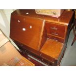 Vintage oak bureau