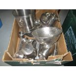 Box of stainless steel ware