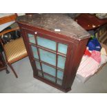 19th century corner cupboard