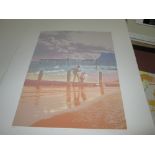 Folio of Ltd Edition prints by Mary Beresford Williams unmounted and unframed,