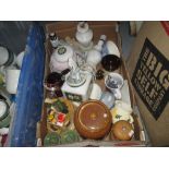 4 x boxes of china glass ornaments etc.