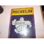 Metal advertising sign : Michelin