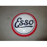 Enamel sign : Esso