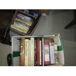 2 x boxes of books : Military history & art themed