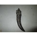 Sino Tibetan metal spirit dagger / phurba